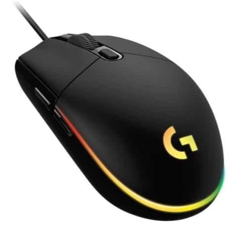 Logitech G102 LIGHTSYNC RGB 6 Button USB Gaming Mouse - Black - 910-005823