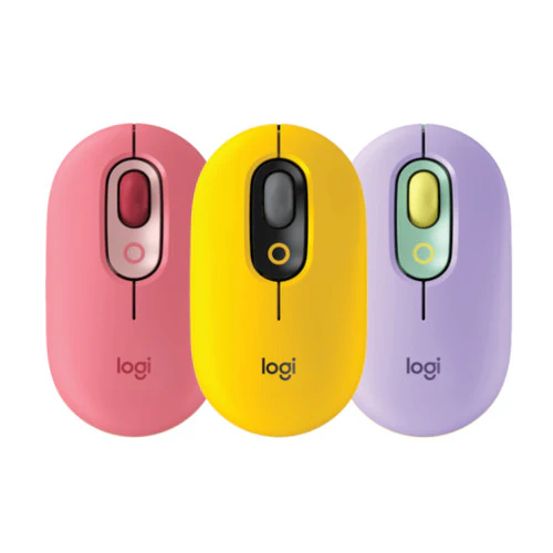 Logitech POP Wireless Mouse with Emoji Button Function - Blast - 910-006546
