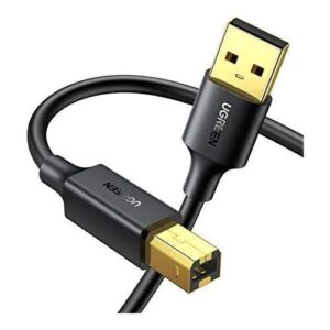 UGREEN USB-A 2.0 AM to BM Print Cable 1.5m (Black) - US135