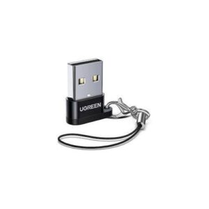 UGREEN USB A Male to USB-C Female Adapter Black - US280