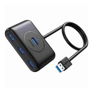UGREEN USB-C & USB-A 3.0 to 4-Port Hub 1M Black - CR113