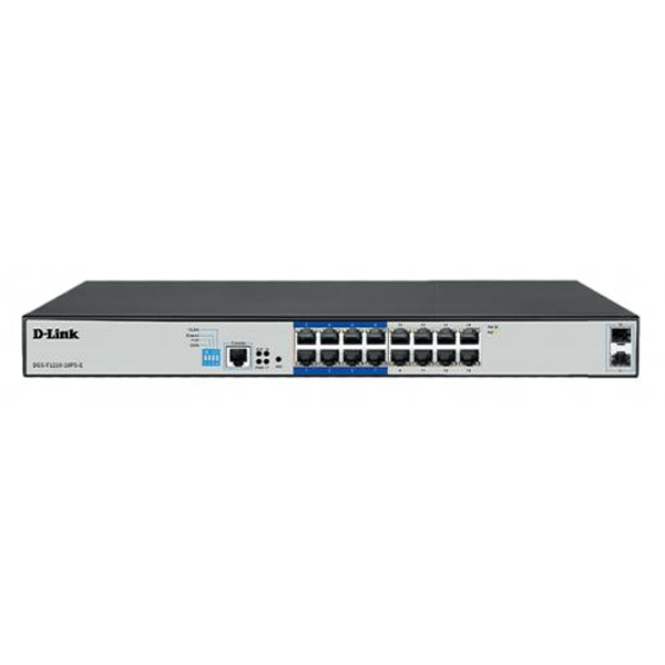 D-Link 16-port Gigabit Long Range Smart Switch with 2 SFP ports