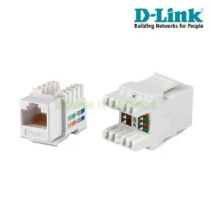 D-Link Cat6 UTP Keystone Jack,WHI