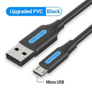 Vention USB 2.0 A Male to Micro-B Male Cable 1.5M Black