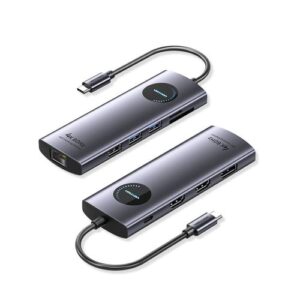 Vention USB-C 10-in-1 Dock Gray