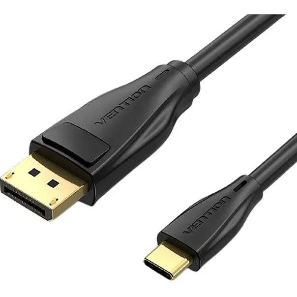 Vention USB-C to DP 8K HD Cable 1.5M Black