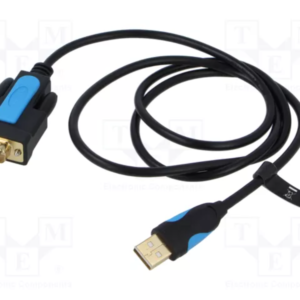 Vention USB to RS232 Serial Adapter Black 1.5M