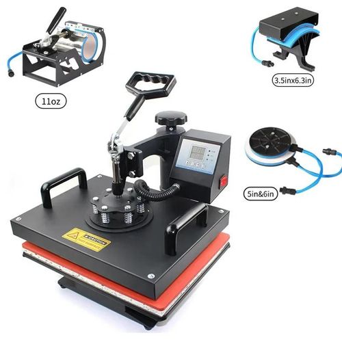 5 in 1 Combo Heat press Machine