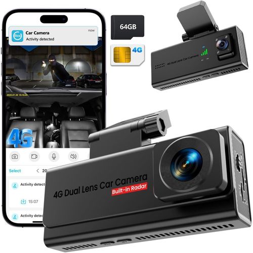 4G Dash Camera – Front & Rear