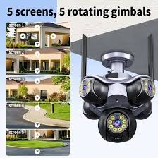 5 Lens Solar 4G PTZ Security Camera