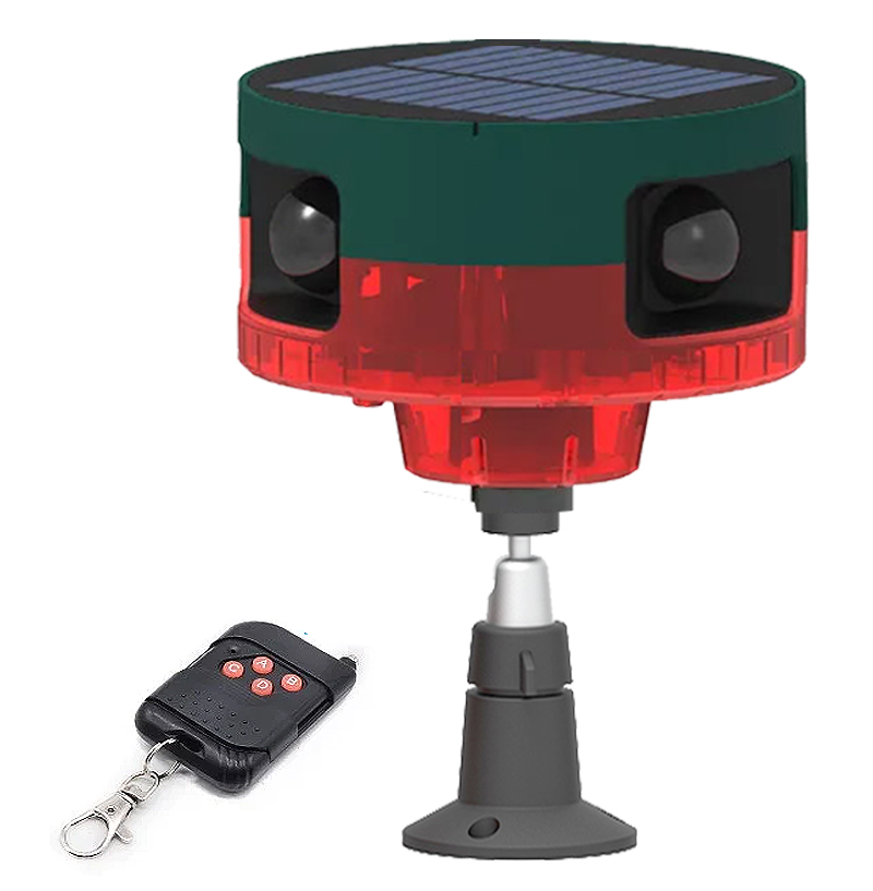 Solar Infrared Sensor Alarm