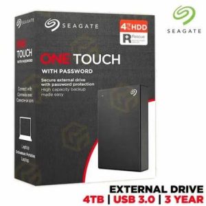 Seagate One Touch External HDD 4TB